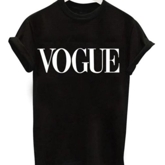 Tops - NWOT Women's Vogue T-Shirt - Black